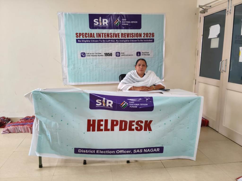 Help Desk established at district level for the convenience of the general public regarding SIR